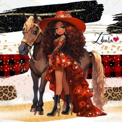 Panneau simili cuir cowboy,...