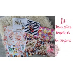 Lot de coupons de tissus –...