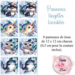 Panneau coton lingettes...