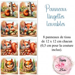 Panneau tissu pour...